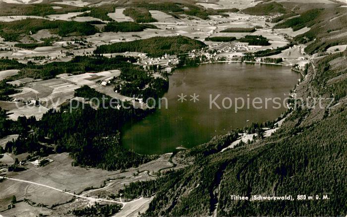 TITISEE Schwarzwald BW Fliegeraufnahme