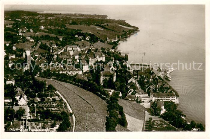 Meersburg Bodensee Fliegeraufnahme