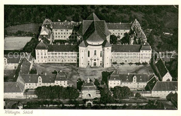 Wiblingen Schloss Fliegeraufnahme