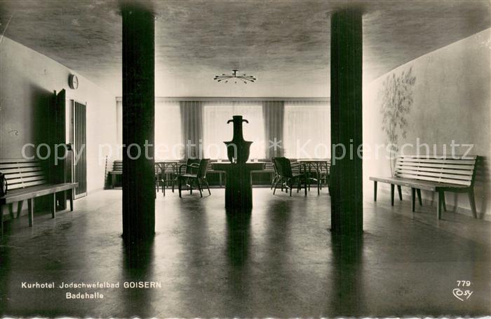 Bad Goisern Salzkammergut Kurhotel Jodschwefelbad Badehalle