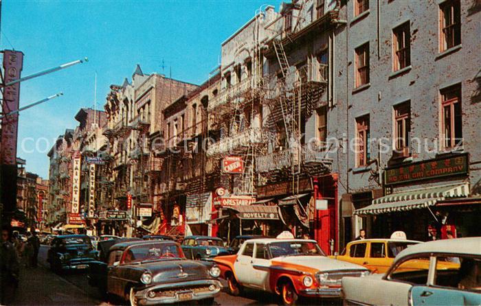 Chinatown New York City Doyer Street