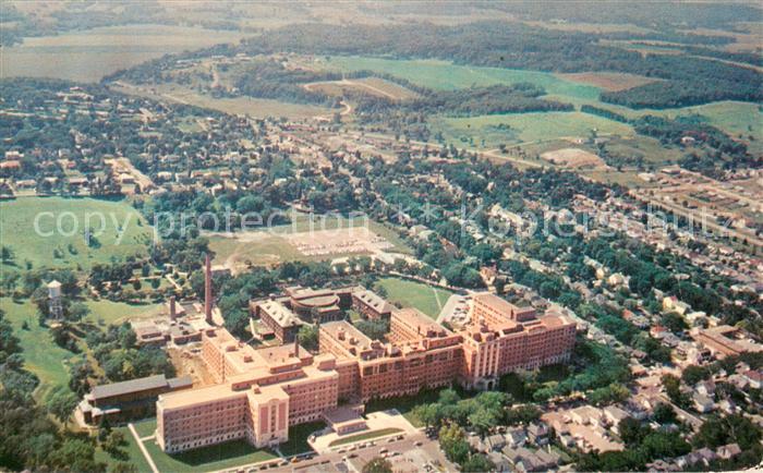 Rochester Minnesota Aerial View St Marys Hospital