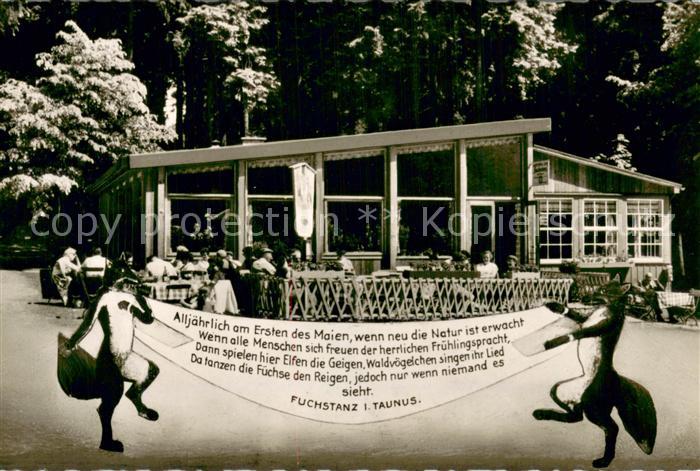 Koenigstein Taunus Restaurant Fuchstanz im Taunus