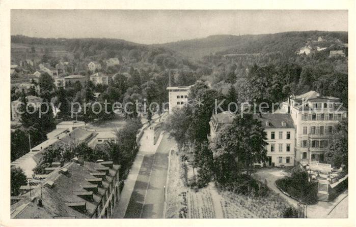 Bad Schwalbach Ortspanorama Kupfertiefdruck