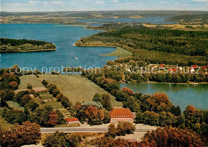 Ploen See Fegetasche Hotel Restaurant Fliegeraufnahme