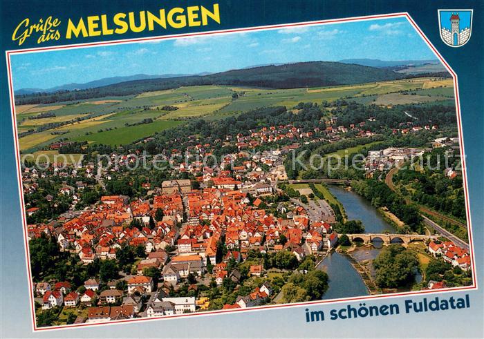 Melsungen Fulda Fliegeraufnahme