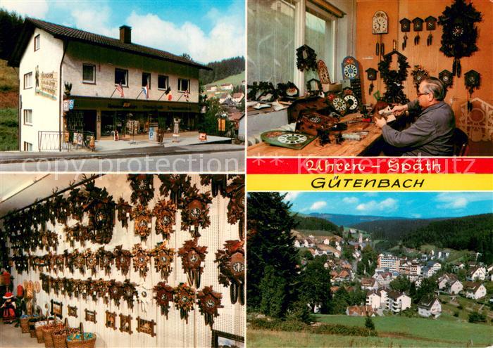 Guetenbach Schwarzwald Uhren Spaeth Fachgeschaeft fuer Kuckucksuhren Panorama