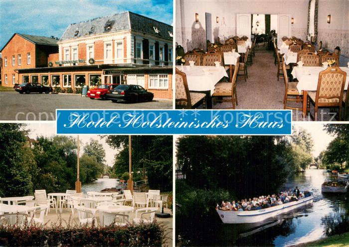 Friedrichstadt Eider Hotel Holsteinisches Haus Gastraum Terrasse Spreewald Boots