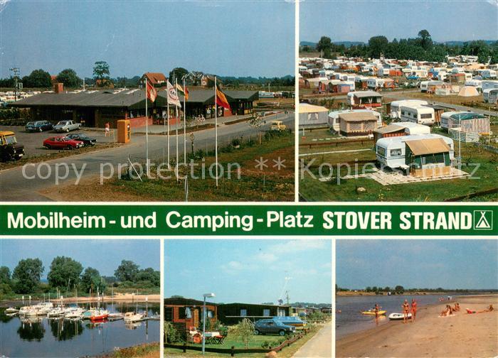Drage Elbe Mobilheim und Campingplatz Yachthafen Strand