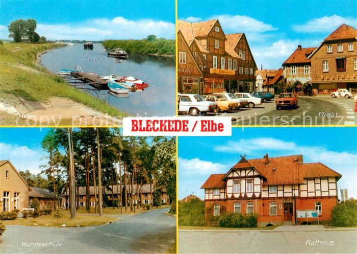 Bleckede Elbepartie Hafen Hundeschule Markt Rathaus