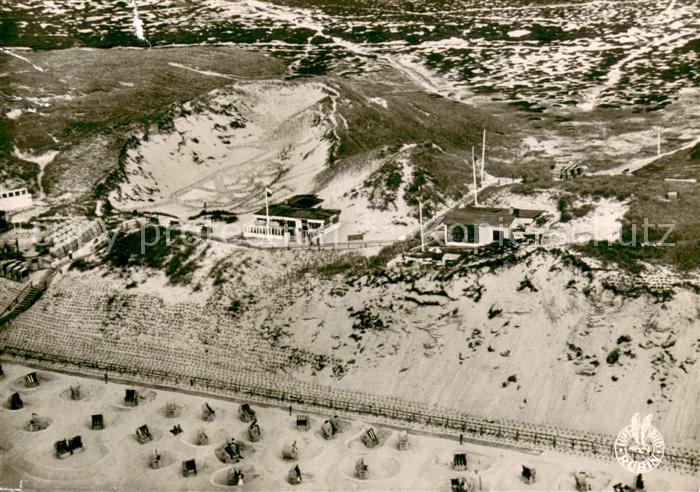 Hoernum Sylt Strandhalle Fliegeraufnahme