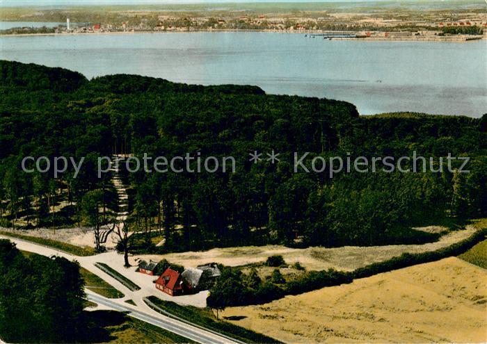 Altenhof Eckernfoerde Gaststaette Gruener Jaeger Fliegeraufnahme