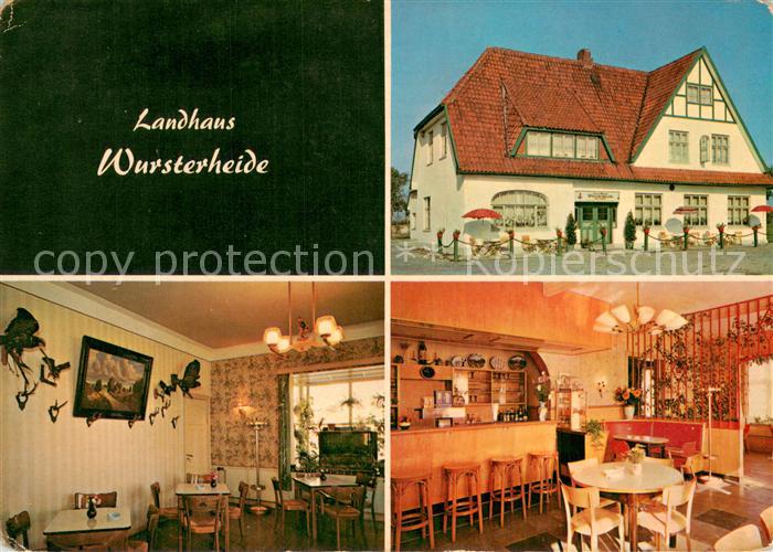 Spieka Hotel Pension Landhaus Wursterheide Gastraeume Bar