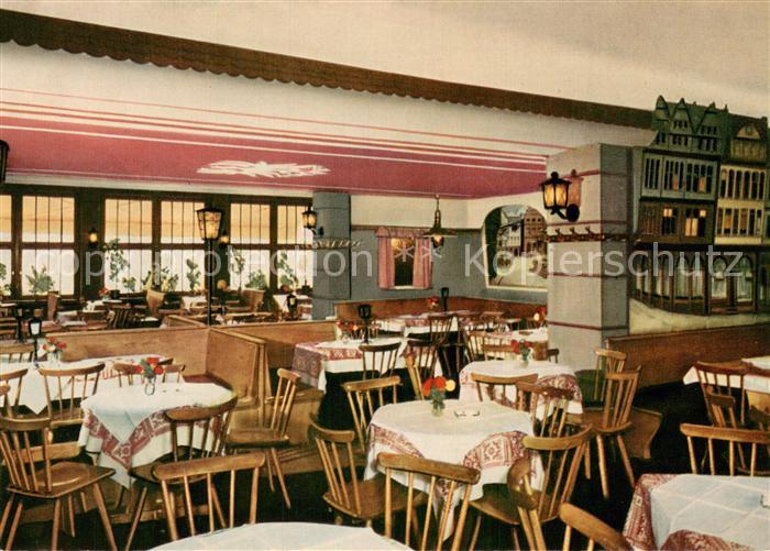 Frankfurt Main Gaststaette Alt Frankfurt