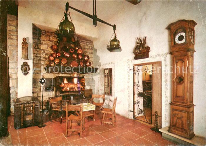 Eningen Achalm Hotel Traube Post Halle mit Kamin und Bratspiel