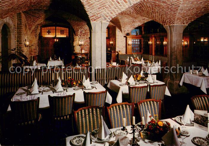 Aachen Ratskeller Restaurant im historischen Rathaus Kurfuerstenzimmer