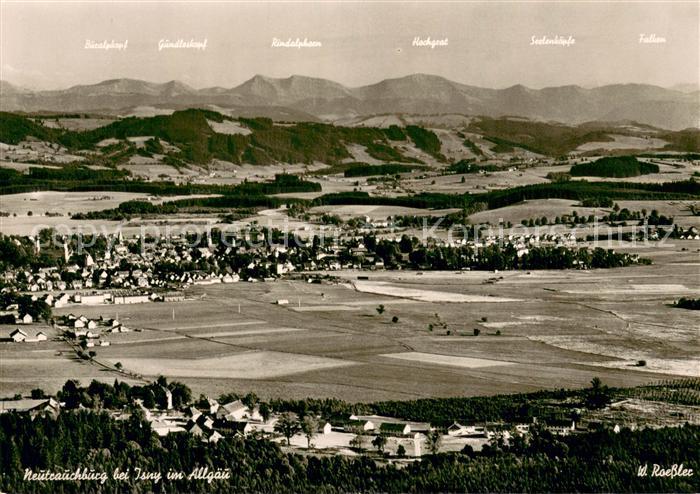 Neutrauchburg Panorama Alpenblick Thorbecke Luftbild