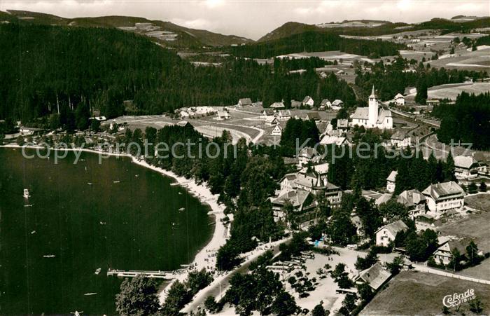 TITISEE Schwarzwald BW Fliegeraufnahme