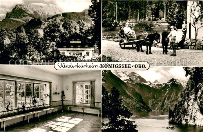 Koenigssee Kinderkurheim Ponykutsche Panorama