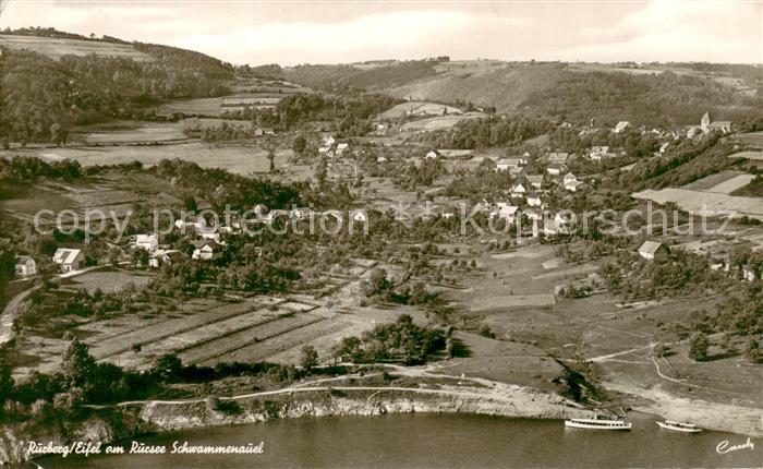 Rurberg Simmerath Eifel NRW am Rursee Schwammenauel Fliegeraufnahme