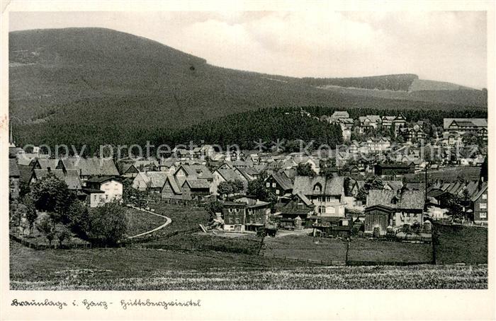 Braunlage Harz Fliegeraufnahme