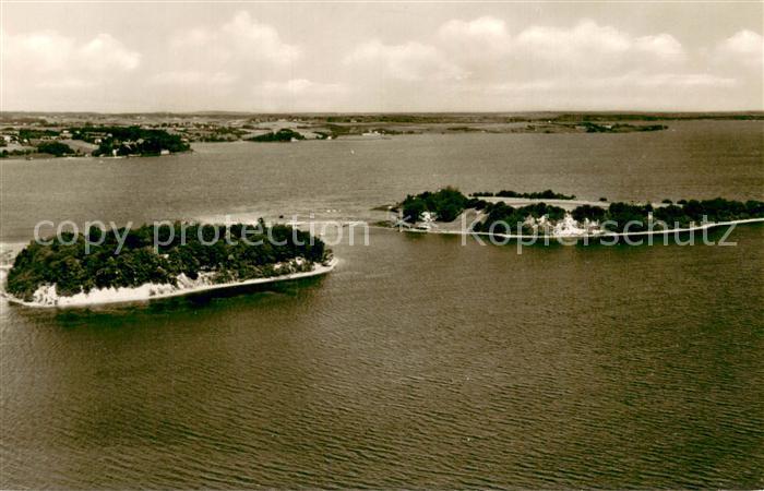 Flensburg DE Ochseninseln Fliegeraufnahme