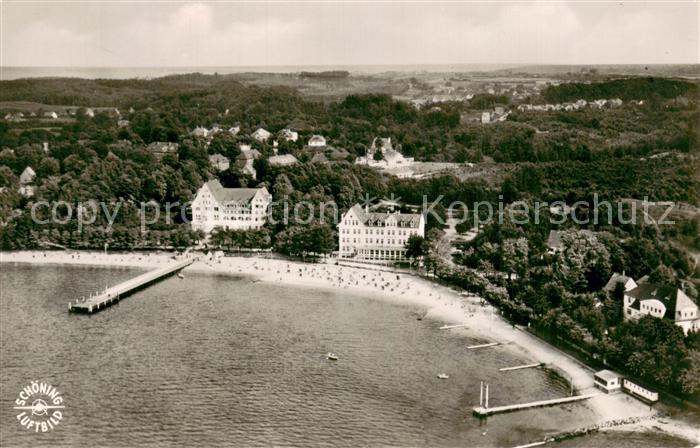 Gluecksburg Ostseebad Fliegeraufnahme