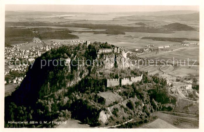 Hohentwiel Fliegeraufnahme