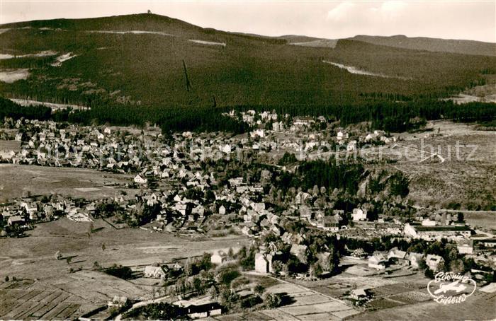 Braunlage Harz Fliegeraufnahme
