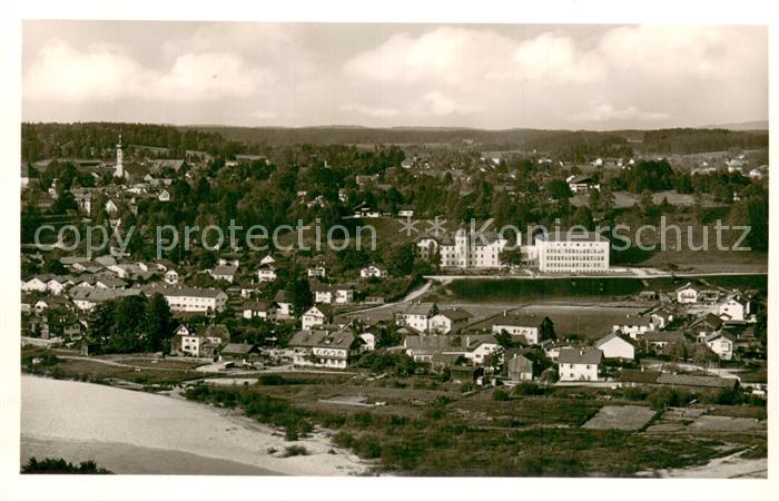 Bad Toelz Fliegeraufnahme mit Staedt Krankenhaus