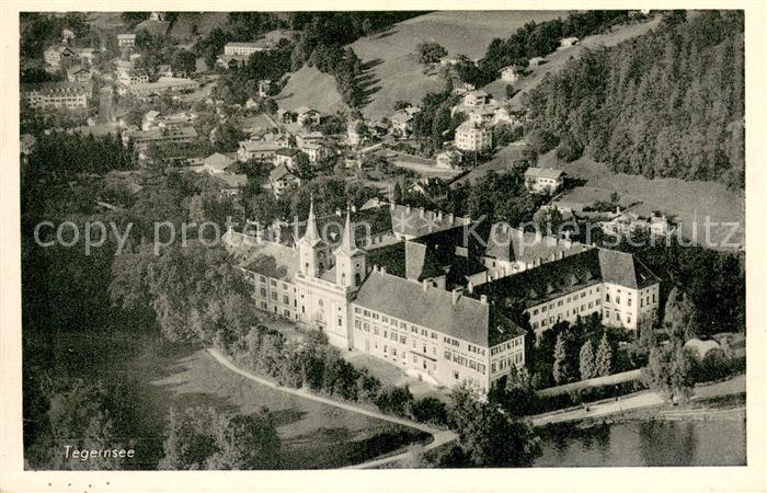 Tegernsee Bayern Fliegeraufnahme