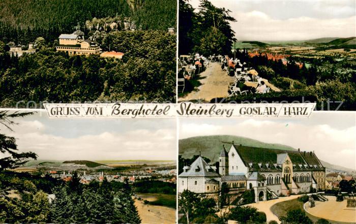GOSLAR Harz Niedersachsen Berghotel Steinberg Panorama