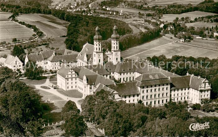 Obermarchtal Kloster mit Blick auf Rechtenstein