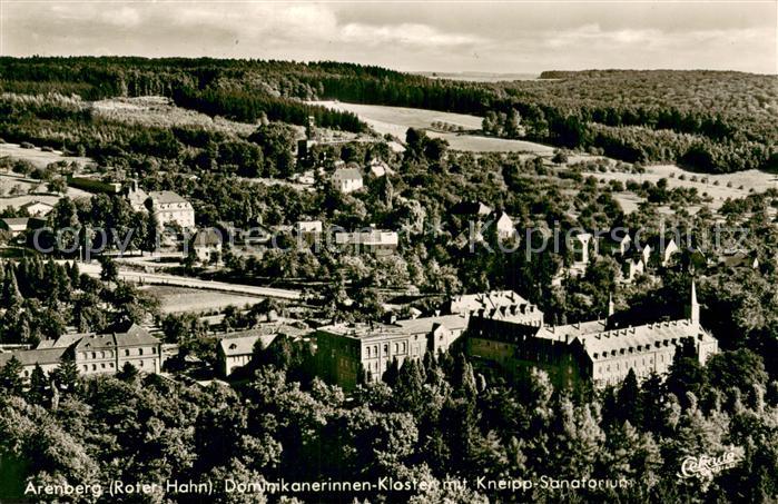 Arenberg Koblenz Roter Hahn Dominikanerinnen Kloster mit Kneipp Sanatorium