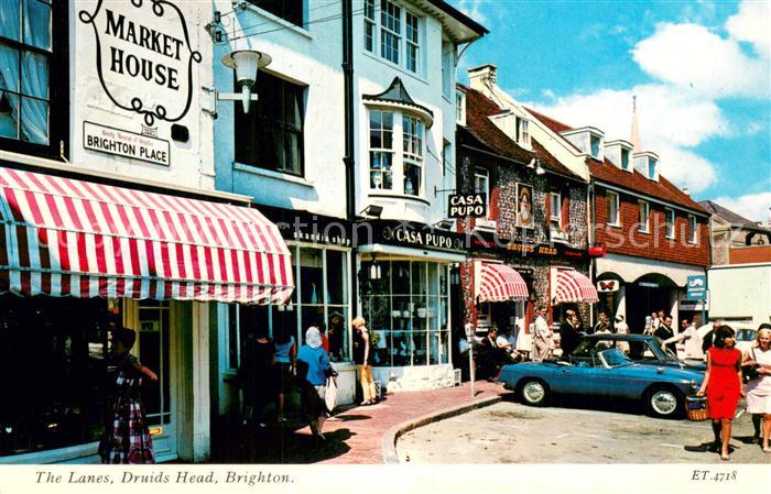 Brighton East Sussex The Lanes Druids Head
