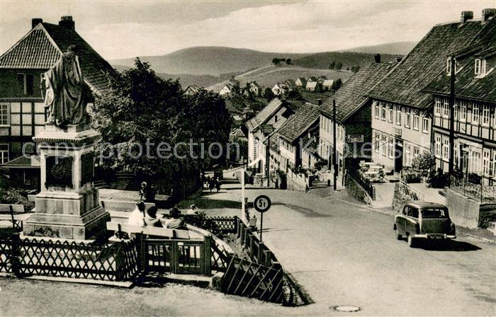 St Andreasberg Harz Breite Strasse Denkmal