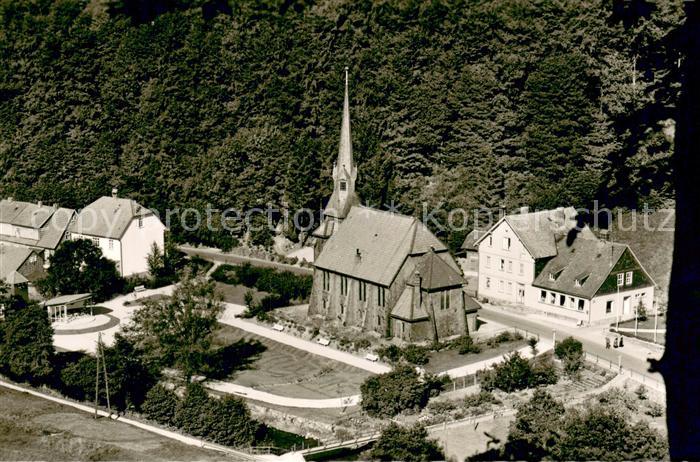 Sieber Herzberg am Harz Osterode Niedersachsen Kuranlagen mit Kirchlein