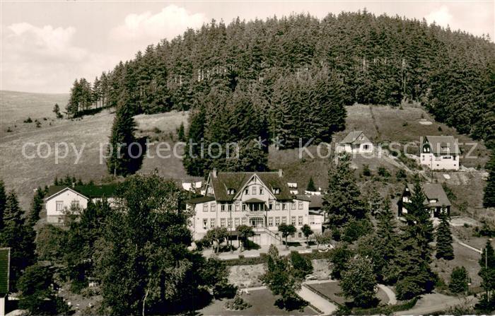 Altenau Harz Kleine Oker mit Gebirgshotel