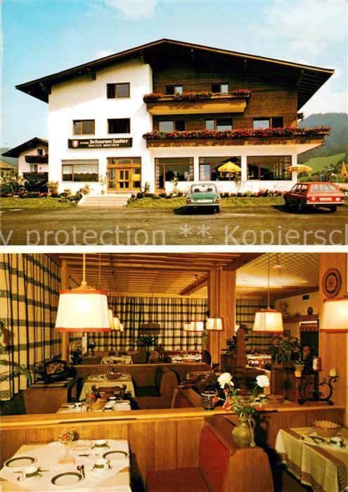 Niederndorf Kufstein Gasthaus Pension Stadler Gaststube