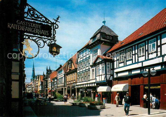 Hameln Weser Osterstrasse Gaststaette Rattenfaengerhaus
