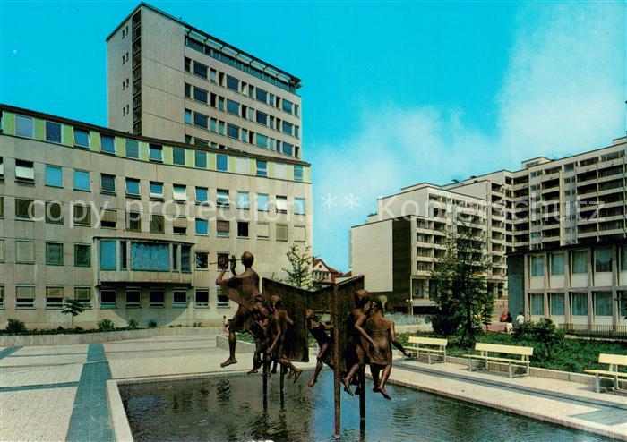 Hameln Weser Rathaus Stadtverwaltung Plastik