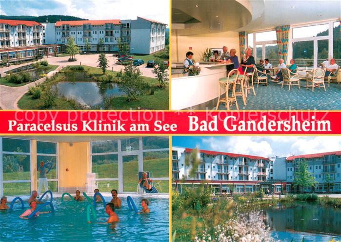 Bad Gandersheim Paracelsus Klinik am See Bar Hallenbad Park