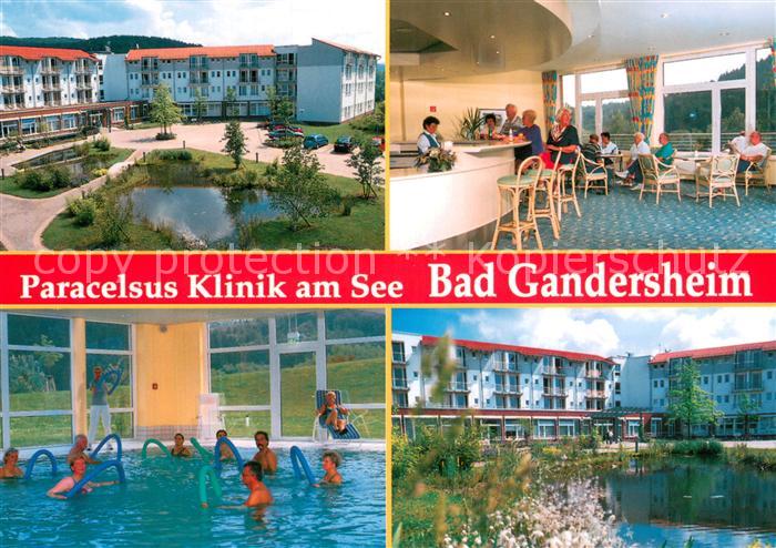 Bad Gandersheim Paracelsus Klinik am See Bar Hallenbad Park