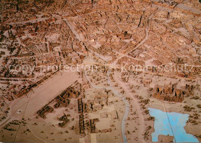 HANNOVER  CITY Stadtmodell 1945