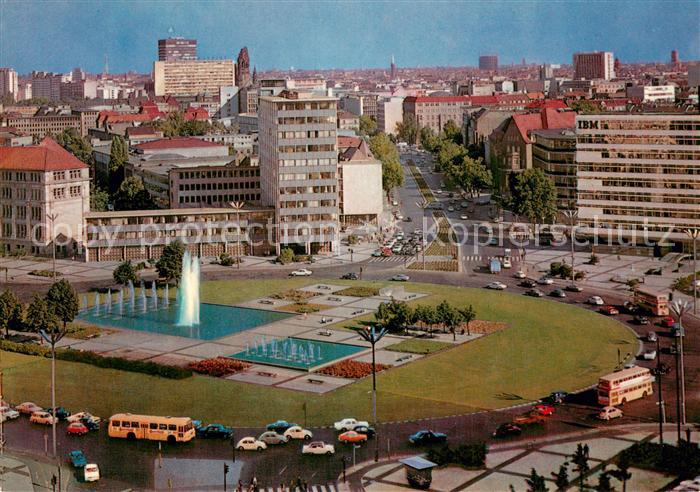 BERLIN  CITY Ernst Reuter Platz Fliegeraufnahme