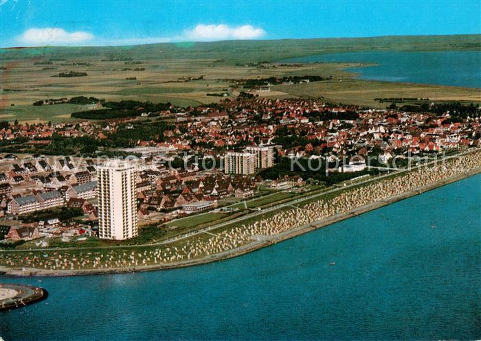 Buesum Nordseebad Fliegeraufnahme