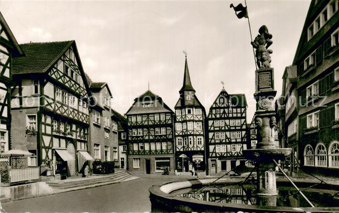 Fritzlar Markt mit Rathaus