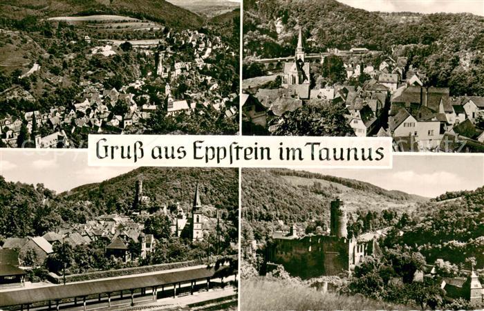 Eppstein Taunus Fliegeraufnahme Panorama Schloss