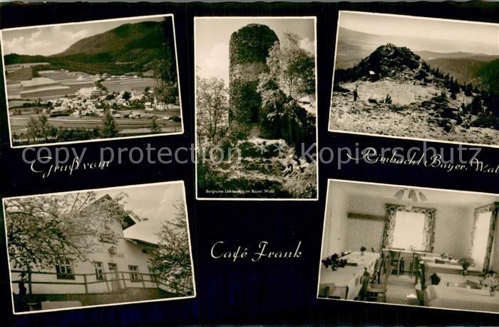 Rimbach Bayrischer Wald Panorama Burgruine Lichtenegg Arberpartie Cafe Zur schoe
