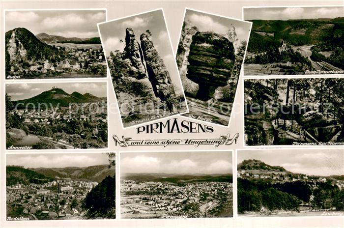 Pirmasens Dahn Annweiler Rodalben Braut und Braeutigam Die Kanzel Pirmasens Lemb